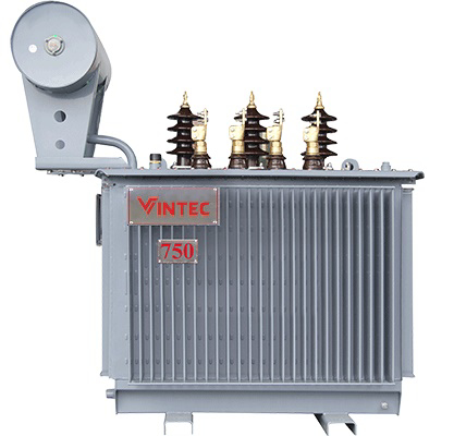 Máy biến áp dầu VINTEC 3 pha kiểu hở 750KVA 22/0.4KV QD62