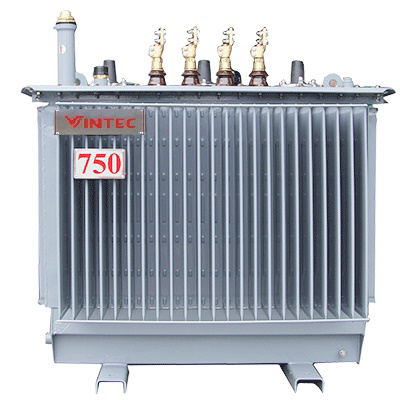Máy biến áp dầu VINTEC 3 pha kiểu kín 750KVA 35-22/0.4kV QD62