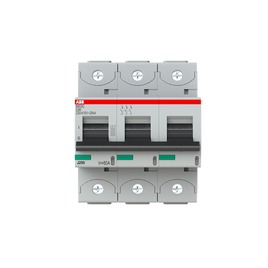 ABB MCB - S803C-C80 - 2CCS883001R0804